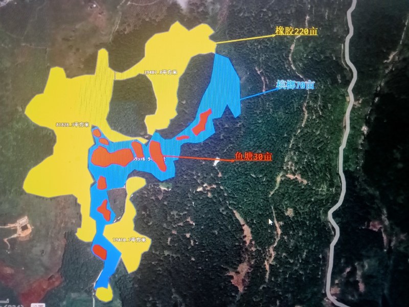 海南琼中320亩农场出租，国有地租期20年，到期可续租