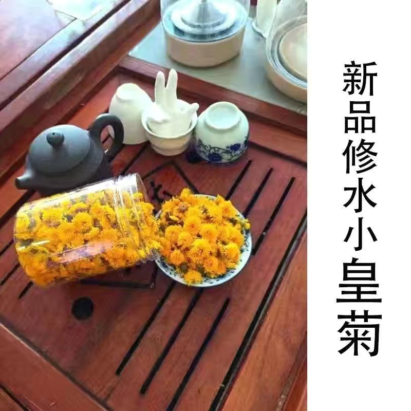 菊花茶修水小黄菊一手货源口感香润香味十足一杯6-10朵