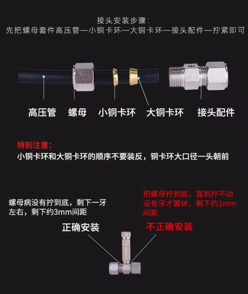 雾化打药配件