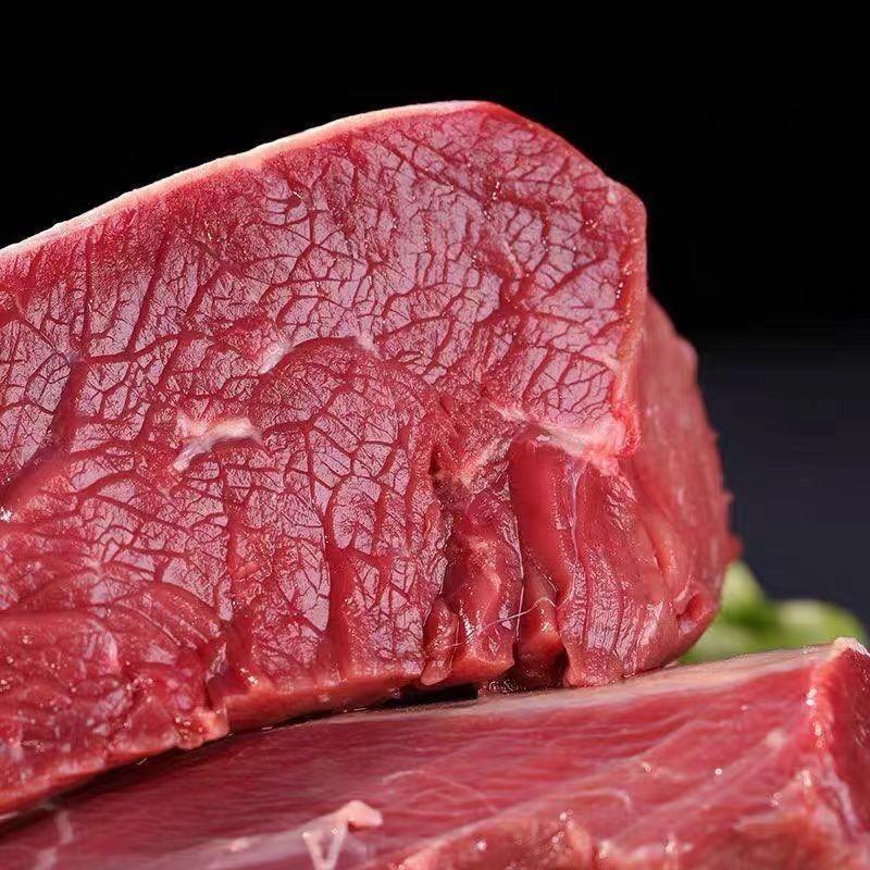 后腿肉冷冻肉整箱不注水产地直销批发价新鲜肉