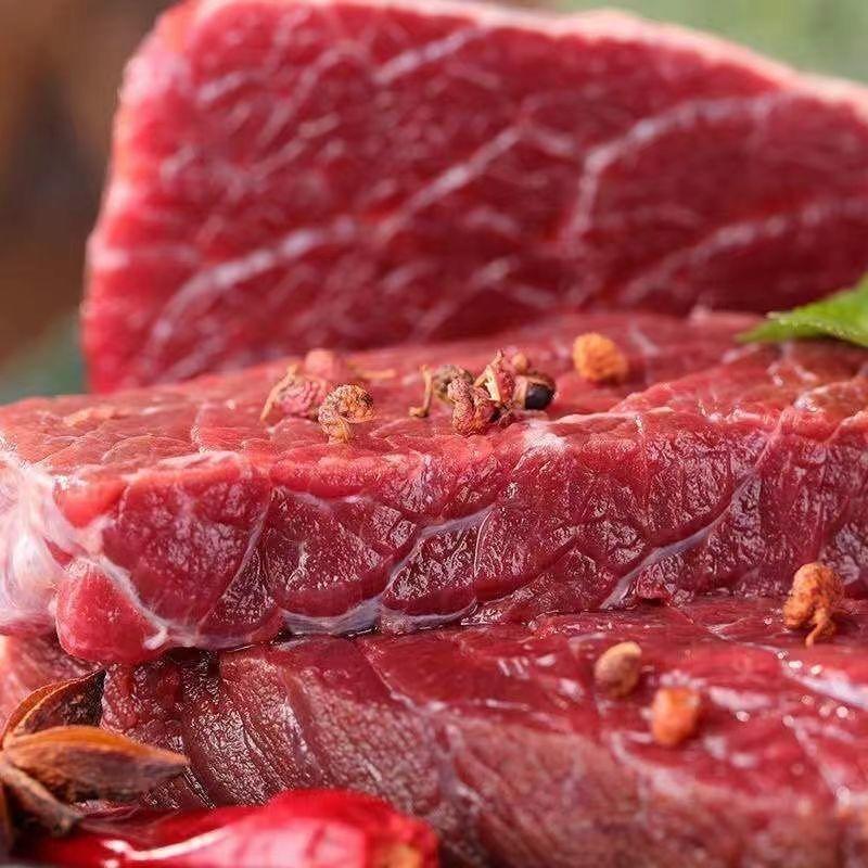 后腿肉冷冻肉整箱不注水产地直销批发价新鲜肉