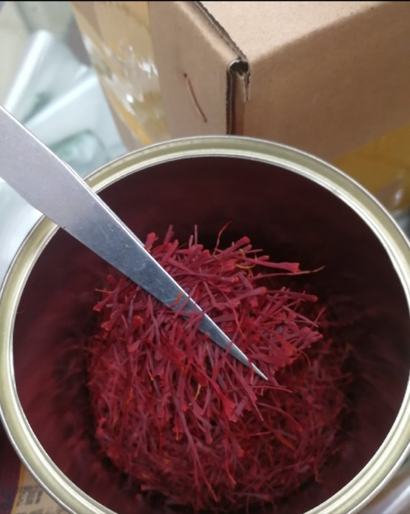 精选藏红花正品正宗藏红花特级藏红花茶汤美保质保量