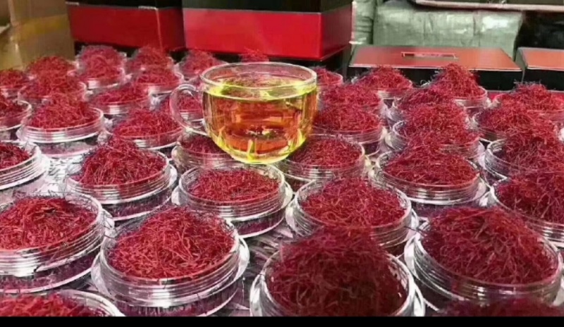 精选藏红花正品正宗藏红花特级藏红花茶汤美保质保量