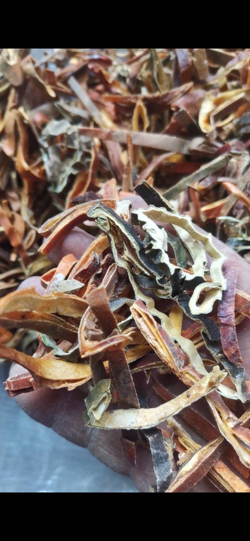 瓜蒌皮丝，正宗野生瓜蒌皮切丝，无硫烘干货