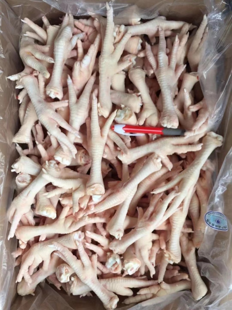 30/40，40-50单冻鸡爪板冻规格齐全