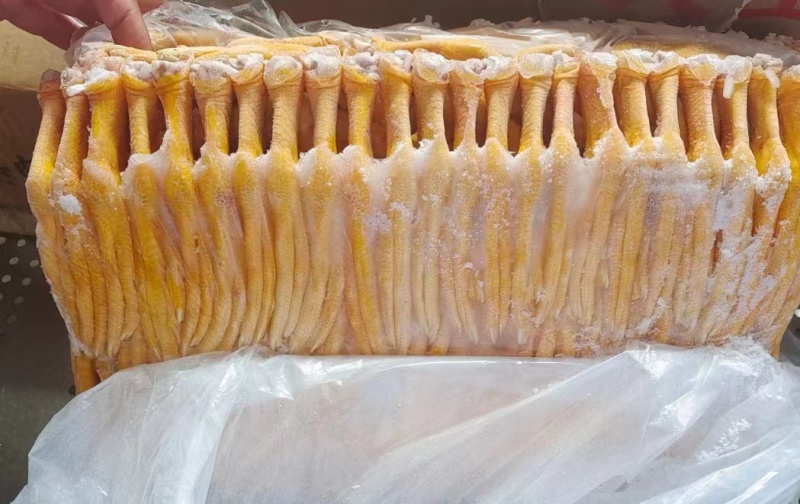 黄皮鸭掌一级，二级产品规格齐全