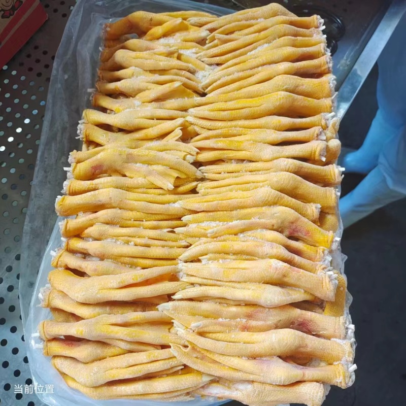 黄皮鸭掌一级，二级产品规格齐全