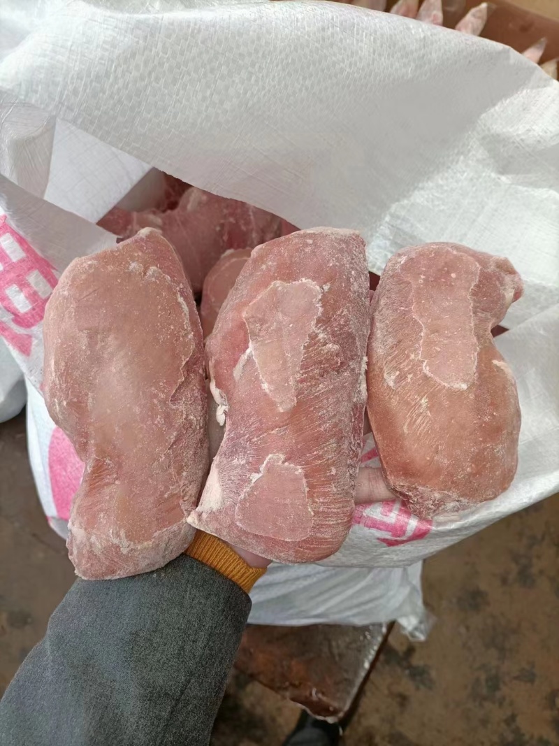 单冻精修去皮鸭胸