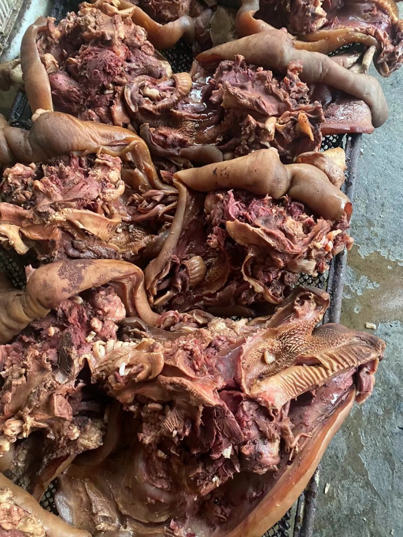 山东产地冷链包邮火烧毛五香熟牛头肉牛头肉欢迎咨询