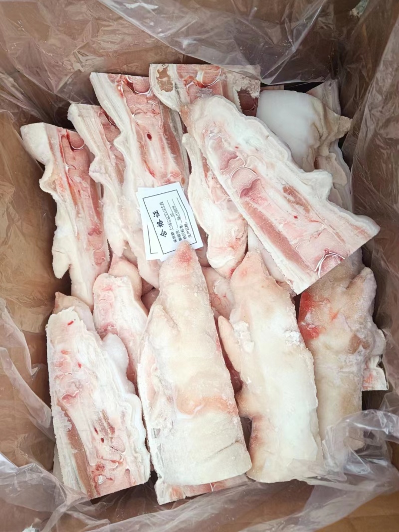 国产肥猪开边猪蹄15-25前可单出新货手续齐全厂家直发