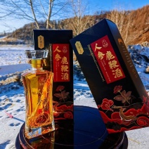 人参鹿鞭酒，正规厂家生产，纯粮酒，匠心工艺