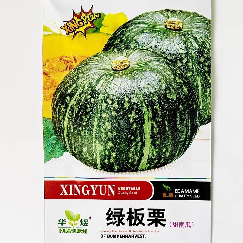 正品奶油南瓜种子春季秋季四季香芋蜜本甜糯红甜栗南瓜种籽菜