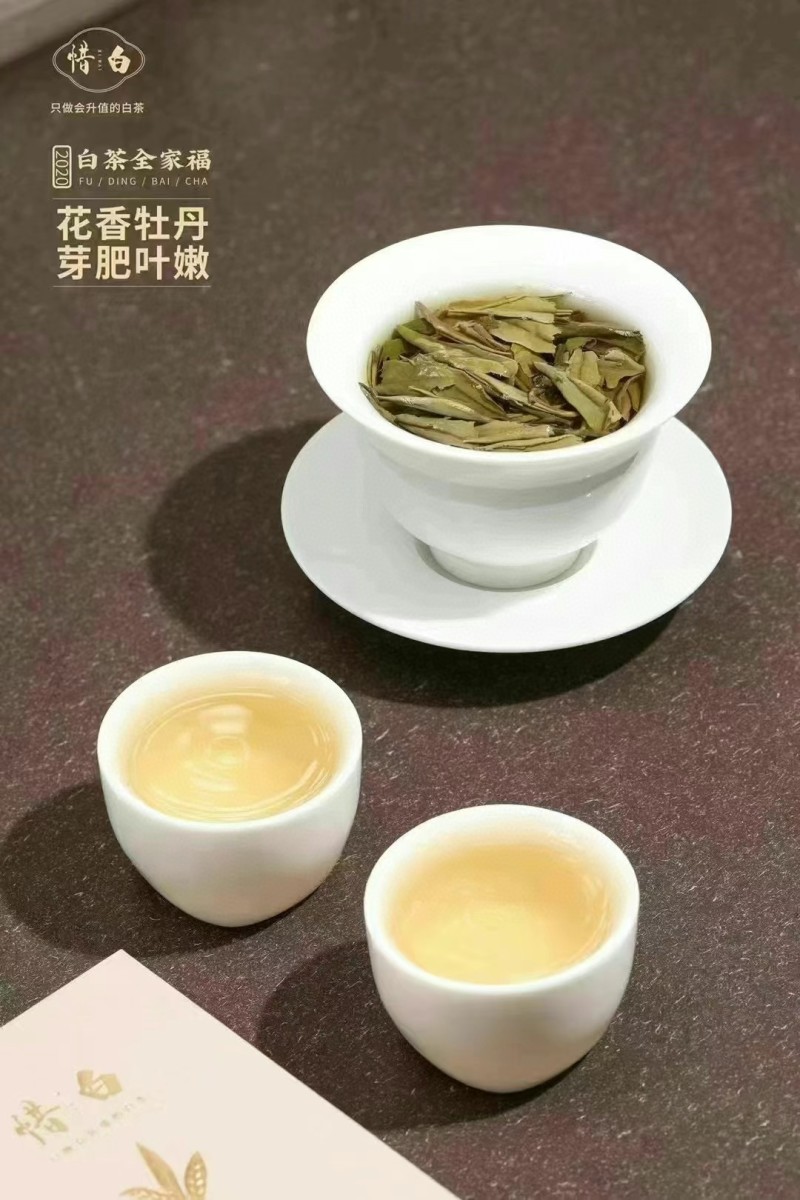 【高端】福鼎白茶白牡丹茶贡眉老白茶高山白毫银针寿眉礼盒装