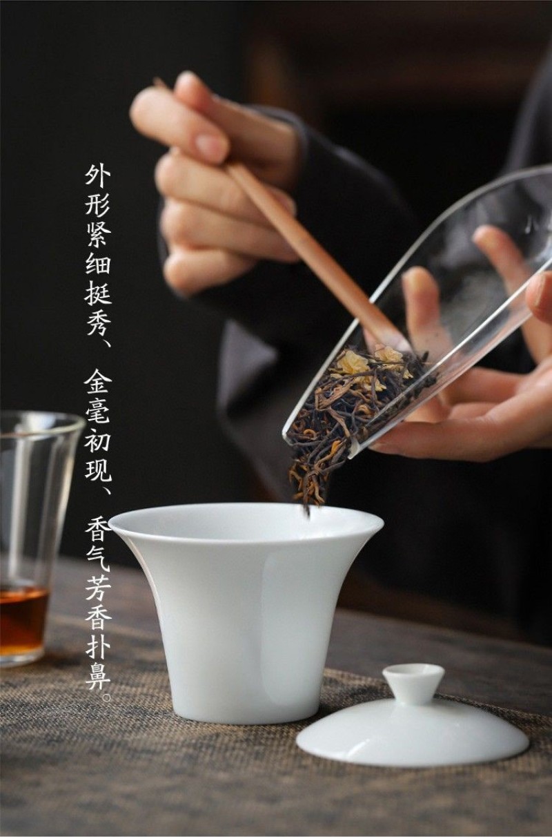 500g茉莉金骏眉）茉莉花茶浓香型茉莉红茶新茶