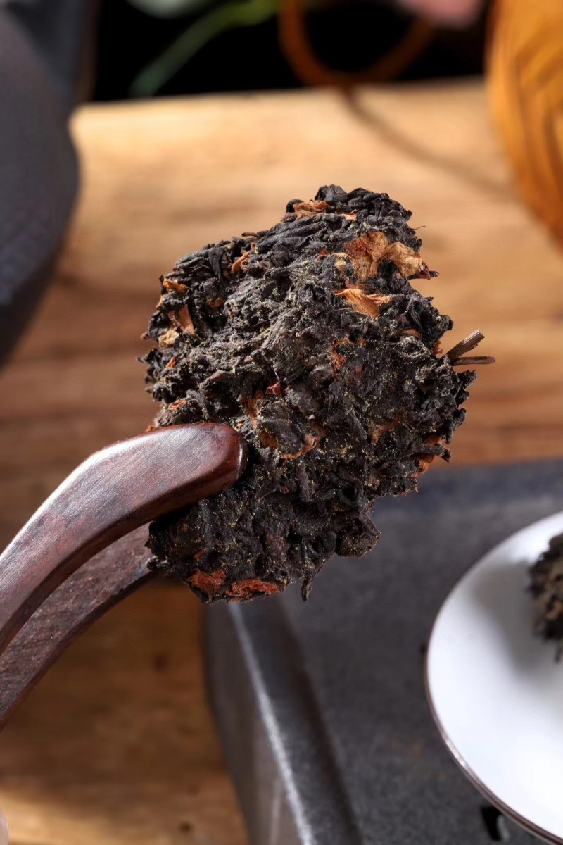 茉莉六堡茶梧州广西六堡茶黑茶熟茶茉莉花茶礼盒500g