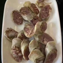 羊肠灌肉里面都是瘦肉