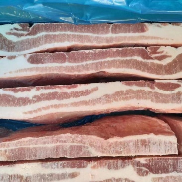 母猪去皮五花肉中方修边新货手续齐全厂家直发量大价优