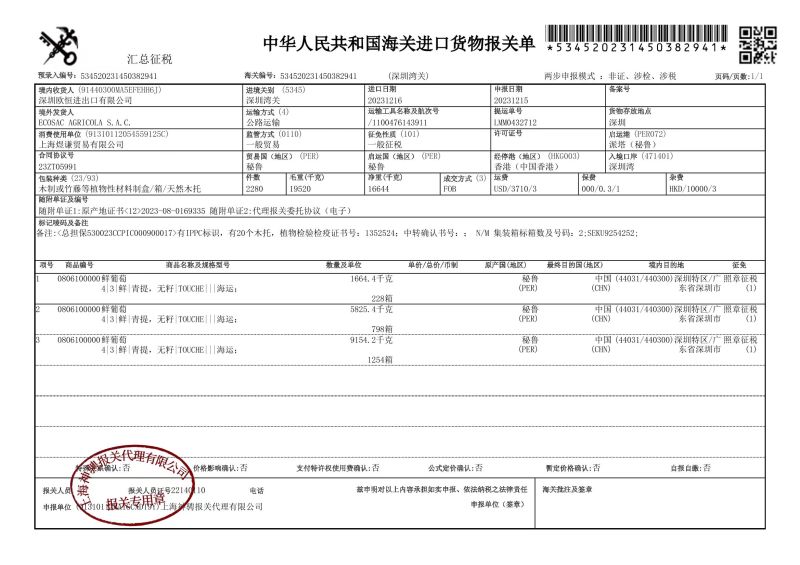秘鲁玫瑰香黑提广州江南直发黑加仑果