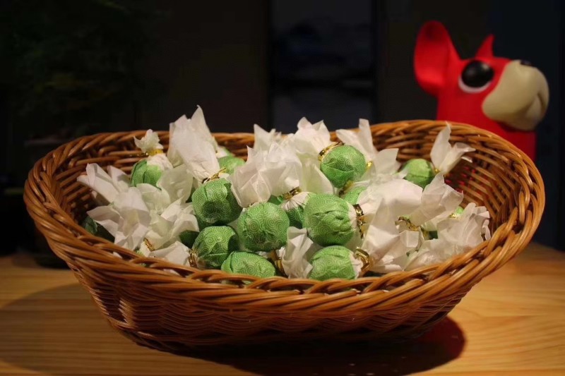 陈皮白茶茶叶寿眉高山陈年老白茶龙珠贡眉陈皮白茶