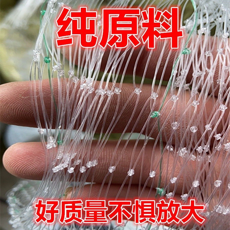 防鸟网量大价优原生尼龙果园葡萄樱桃防鸟网鱼塘防鸟网