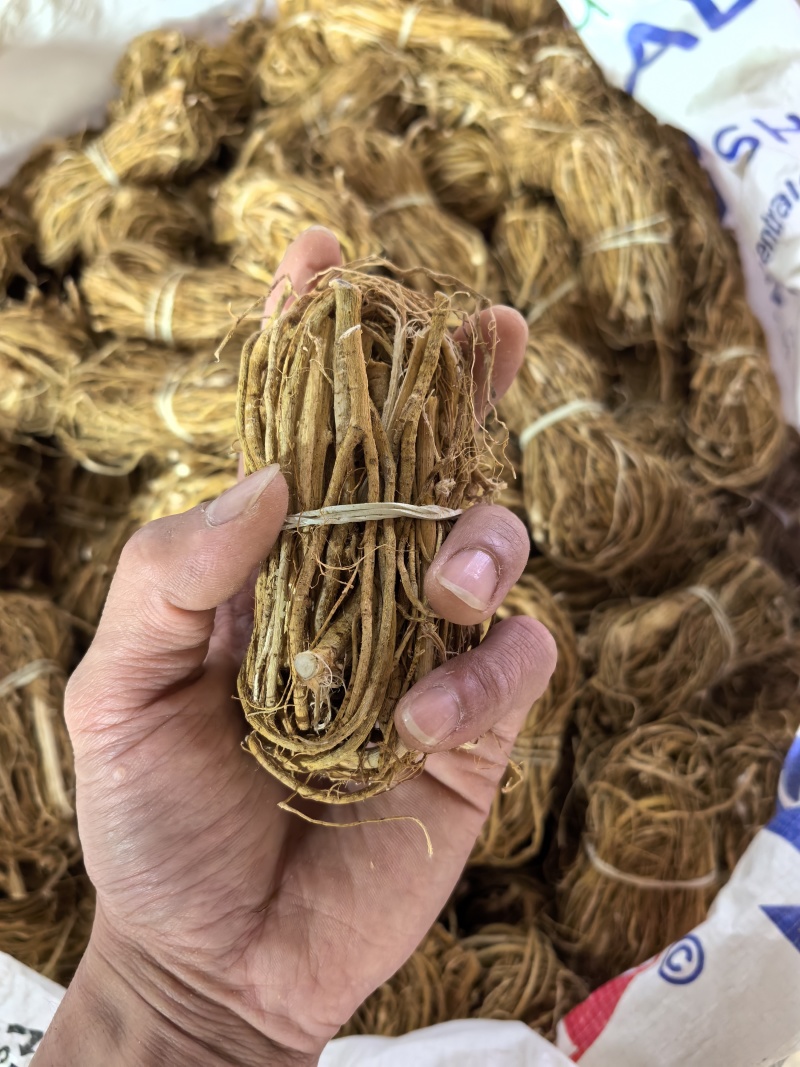 五指毛桃无硫小扎，纯无硫椰奶香，色泽好，量大价优视频看货
