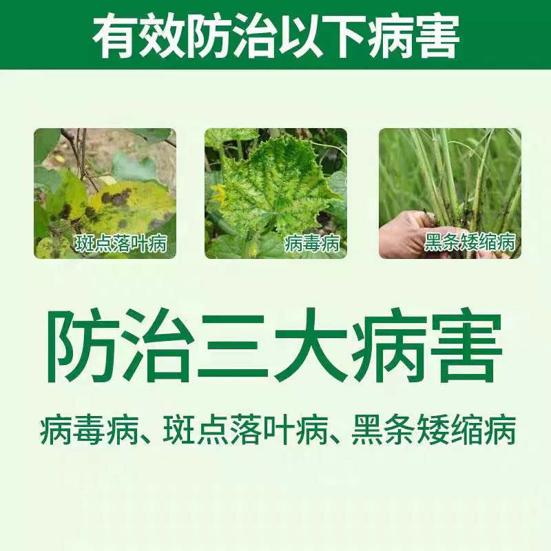 亮叶8%宁南霉素苹果斑点落叶病黑条矮缩病病毒病农药杀菌剂