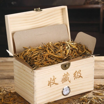 云南凤庆滇红大金针滇红金针红茶送人礼盒装500g