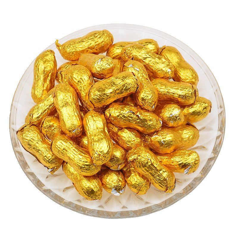 金币巧克力金条元宝花生零食节日礼物年货婚庆蛋糕装饰喜糖果