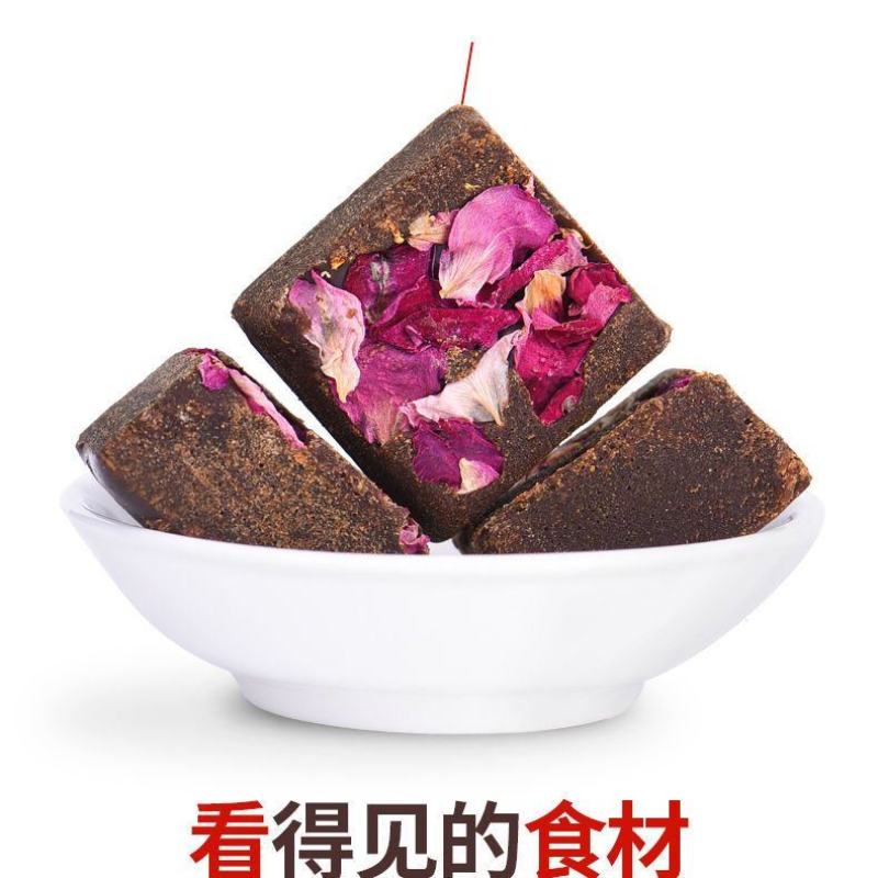 云南古法黑糖红糖块手工老黑糖调理月子糖糖果蜜饯包邮