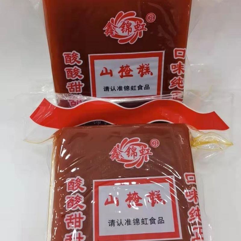 天津特产锦虹大块山楂糕老式京糕果脯蜜饯开味山楂制品包邮