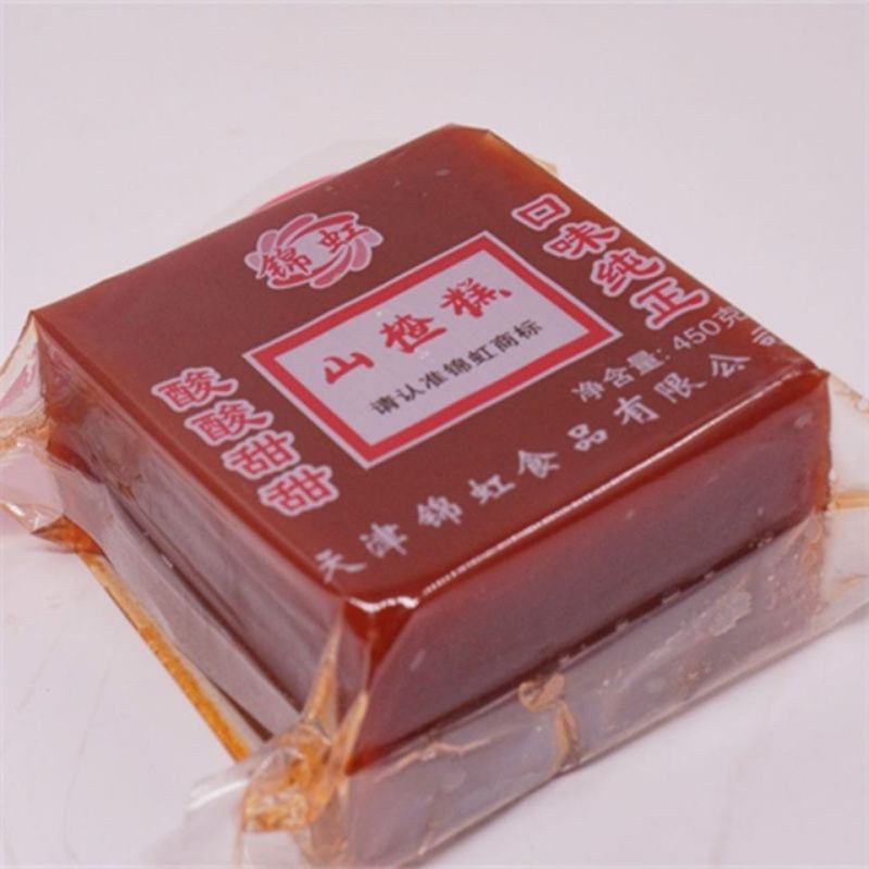天津特产锦虹大块山楂糕老式京糕果脯蜜饯开味山楂制品包邮