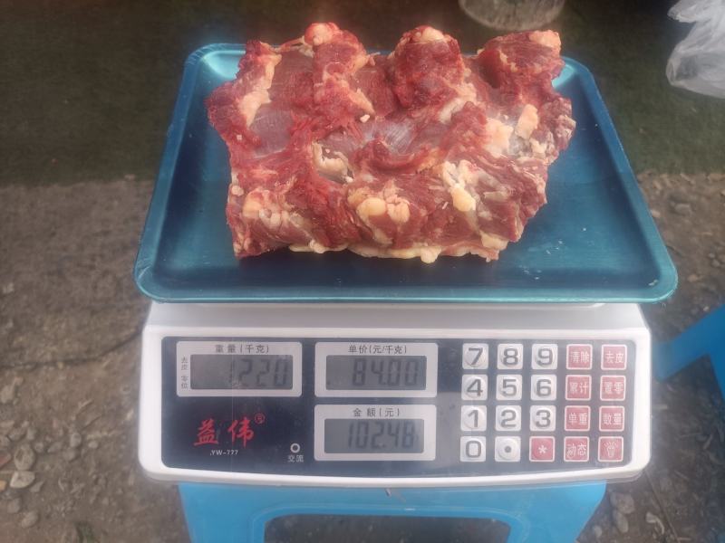 新鲜高原牦牛肉