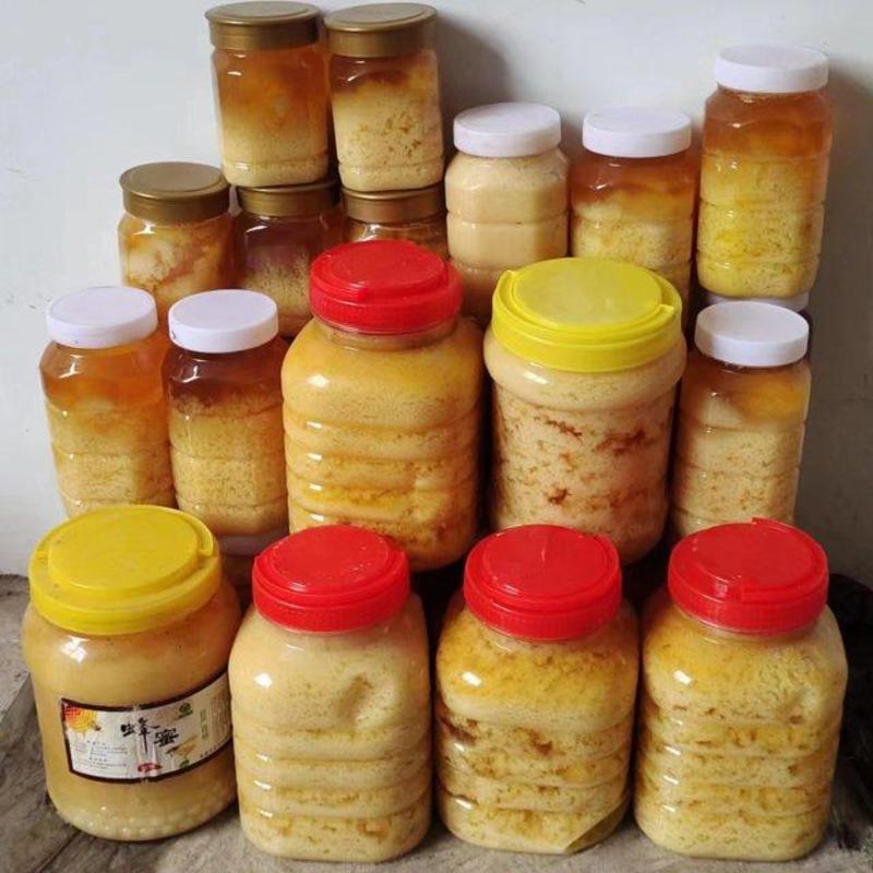 百花蜜深山养蜂年产只有几十斤全村养殖有需要可以代收
