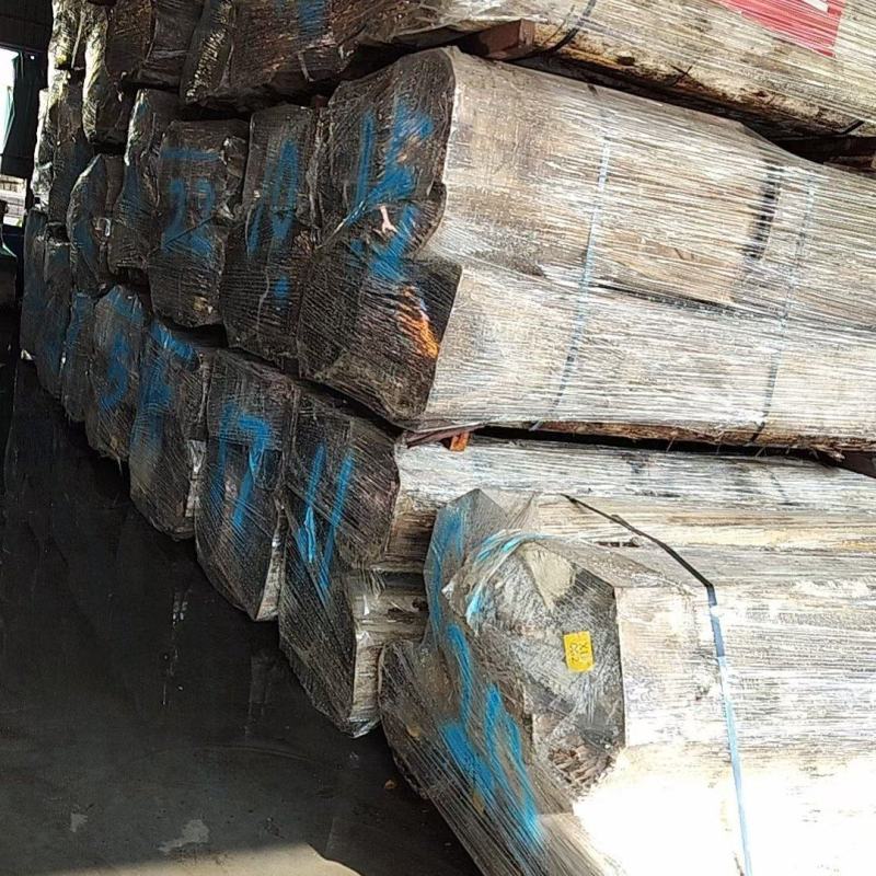 巴帝第伦桃阔叶黄檀黑酸枝紫光檀原木美国黑胡桃高油高密紫檀