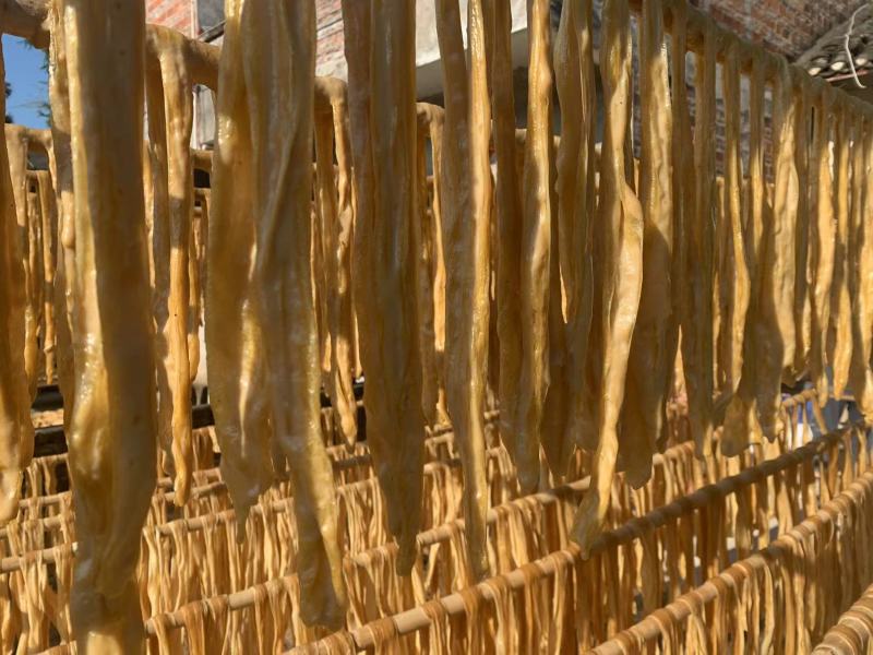 无盐无添加纯手工柴火灶农产品黄豆腐竹，吃过都说好