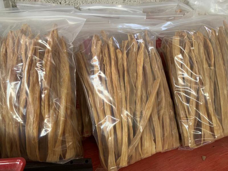 无盐无添加纯手工柴火灶农产品黄豆腐竹，吃过都说好
