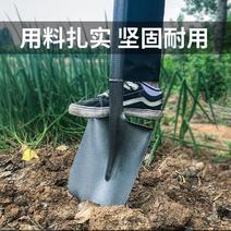 铁锹农用小铁铲子户外挖土全钢加厚园艺种花工具家用铁锨种菜