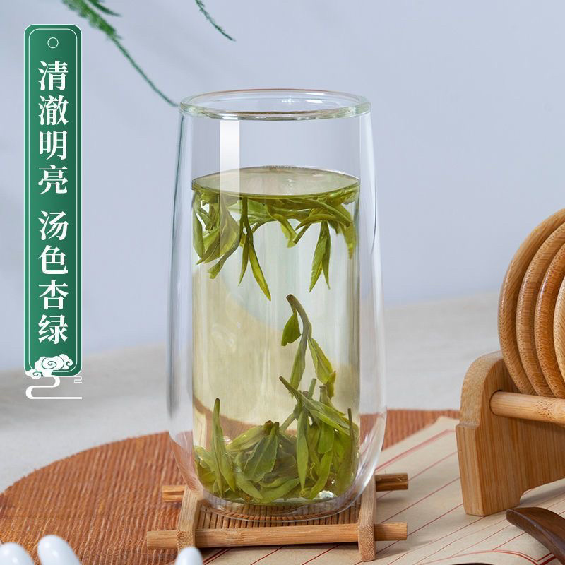 新茶梅家坞府茗家明前西湖龙井高罐茶叶礼盒适合送礼龙井茶