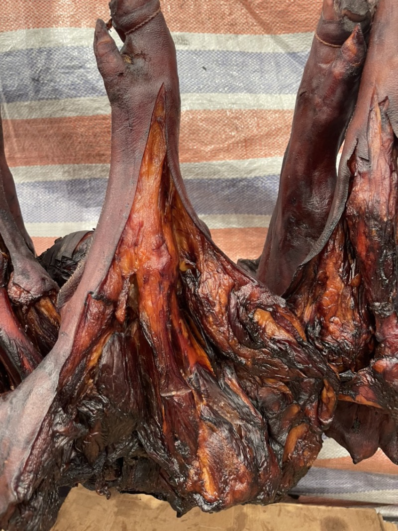 【腊肉】腊猪脚破开（源头工厂，一手货源）