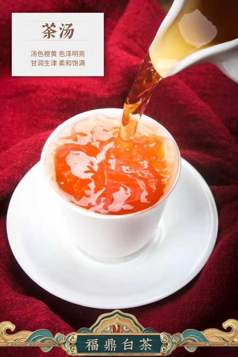 福鼎白茶高山老白茶寿眉陈年日晒白牡丹贡眉茶叶