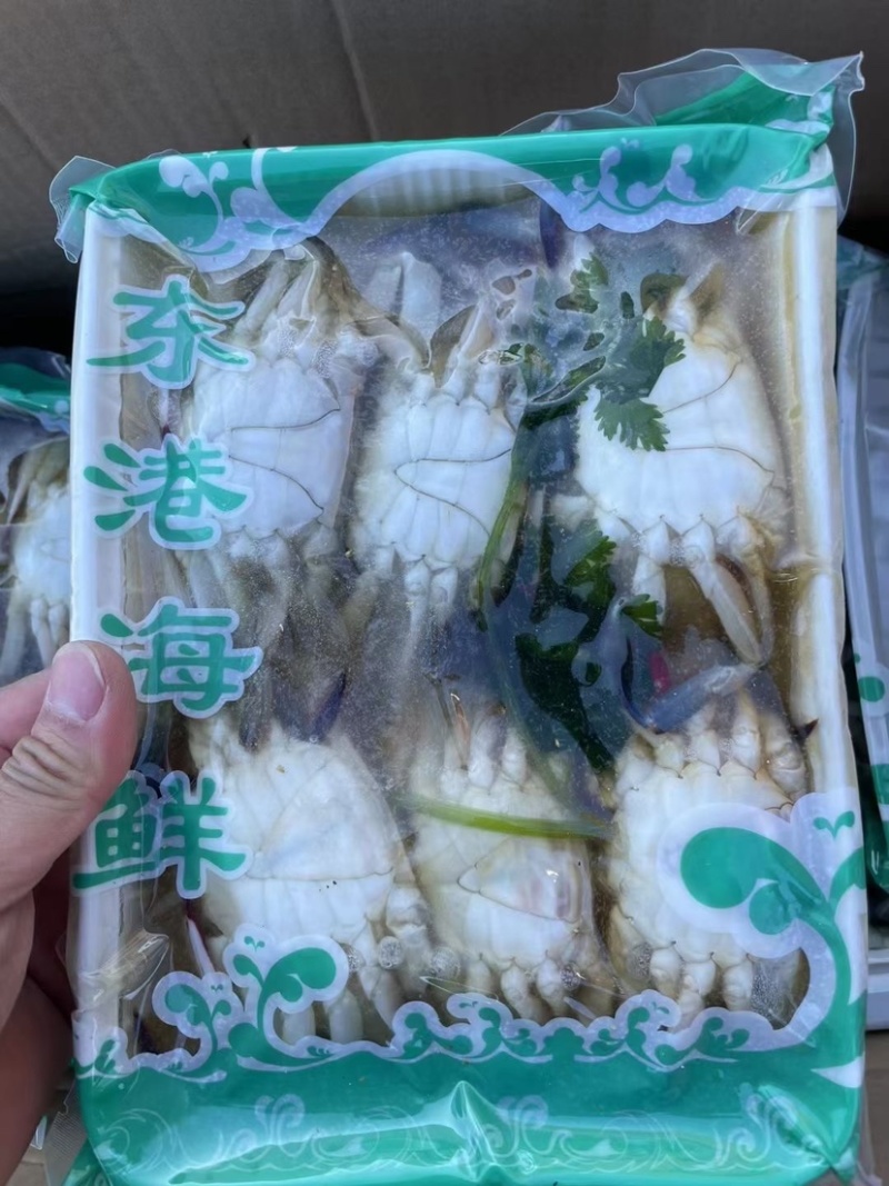 生呛梭子蟹生腌小蟹