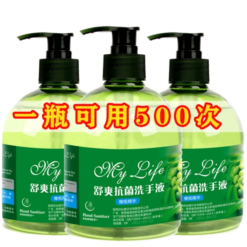 洗手液500ml支持贴牌加工（2款随机发货）