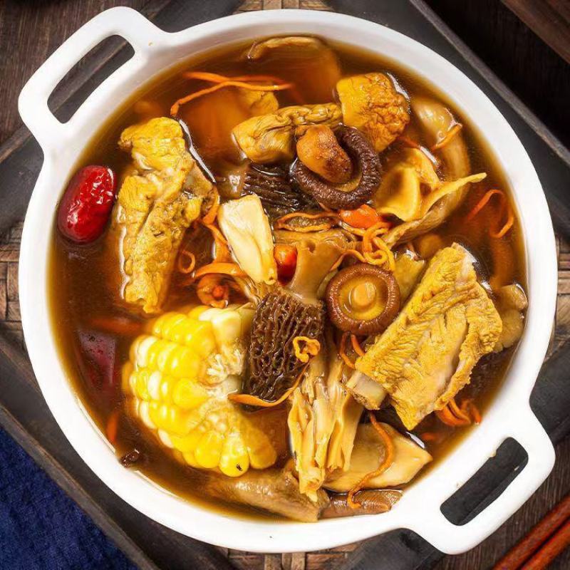 【煲汤】优惠】七彩菌汤包云南特产煲汤材料食材冬季煲汤