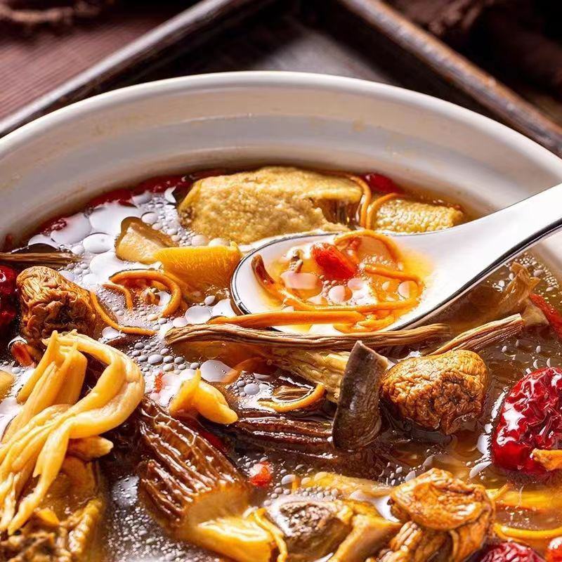 【煲汤】优惠】七彩菌汤包云南特产煲汤材料食材冬季煲汤