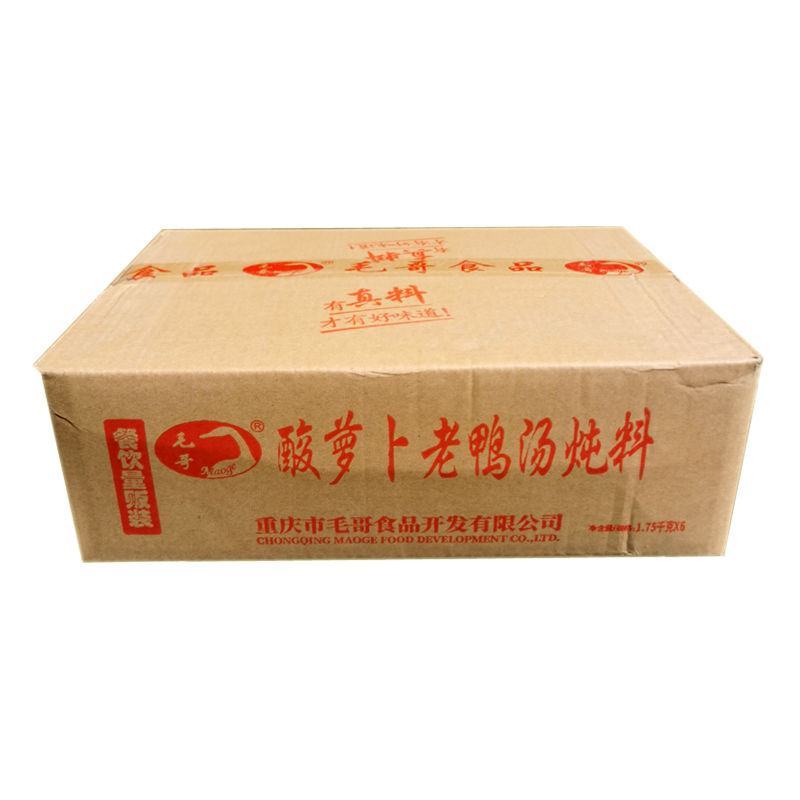 【老鸭汤】重庆量贩毛哥酸萝卜老鸭汤1750g(350g*