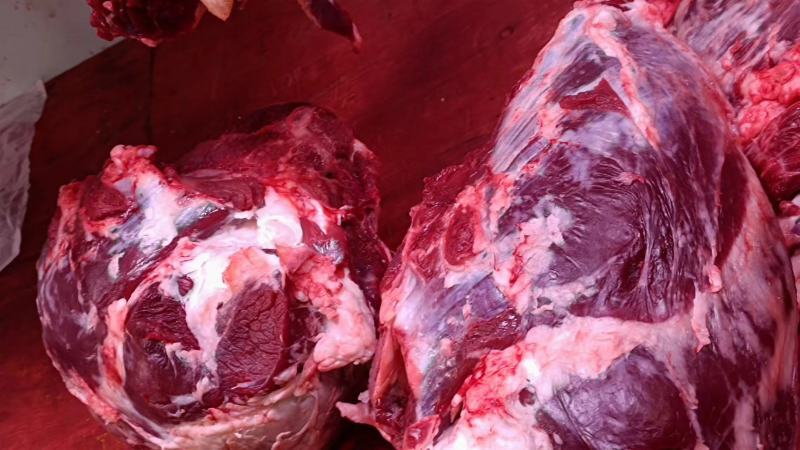 现杀黄牛肉