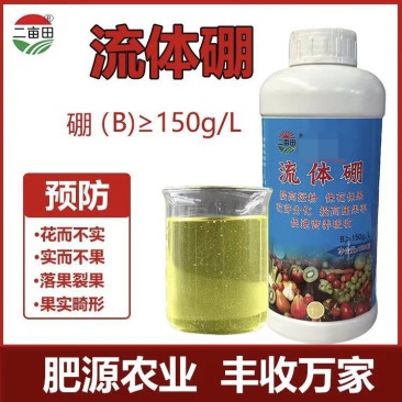 流体硼提高授粉保花保果促进花芽分化提高坐果率