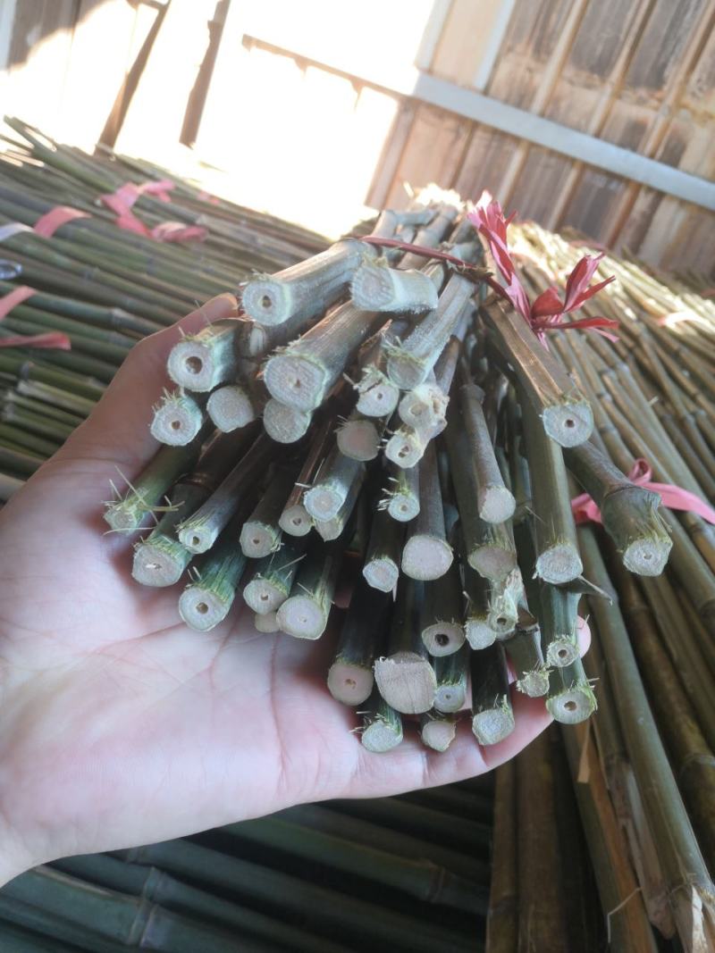 2.5米实心竹豆角架黄瓜西红市辣椒茄子等专用竹竿