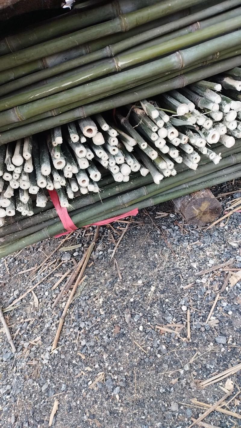 2.5米实心竹豆角架黄瓜西红市辣椒茄子等专用竹竿