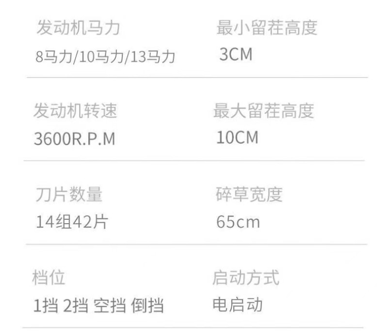 杂草开荒神器柴油电启动直连碎草机还田机果园园林大棚必备碎